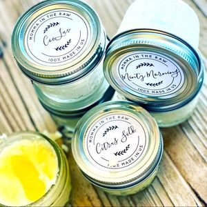 100% all natural sugar scrubs